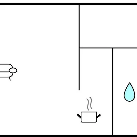 One-bedroom In 아파트 *